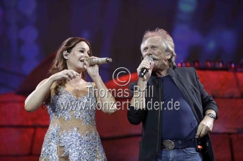 Deutsche Schlagersängerin Andrea Berg gastiert auf ihrer 