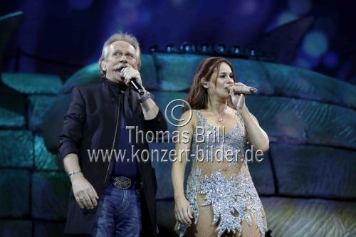 Deutsche Schlagersängerin Andrea Berg gastiert auf ihrer 