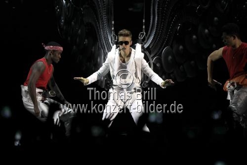 Kanadischer Pop-, R und B-Sänger Justin Bieber gastierte auf seiner 