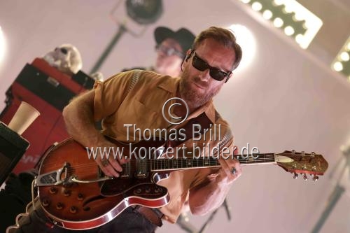 Amerikanische Bluesrock-Duo The Black Keys gastiert auf seiner 