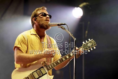 Amerikanische Bluesrock-Duo The Black Keys gastiert auf seiner 