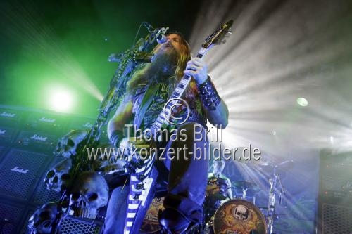 Amerikanische Heavy-Metal-Band Black Label Society gastiert auf ihrer 
