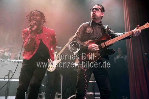 Amerikanisches funk and soul Duo Black Pumas gastieren auf ihrer 