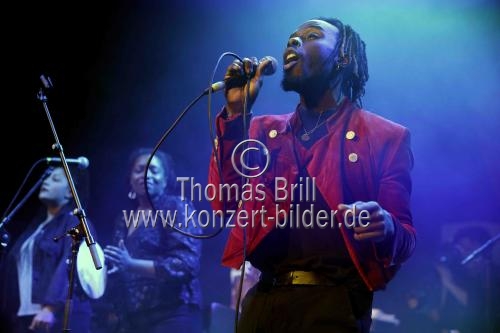 Amerikanisches funk and soul Duo Black Pumas gastieren auf ihrer 