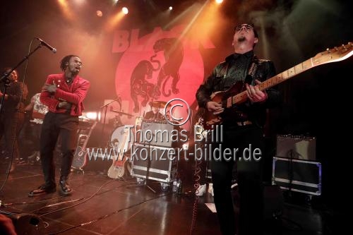 Amerikanisches funk and soul Duo Black Pumas gastieren auf ihrer 