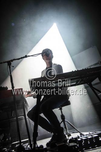 Englischer Dubstep-Musiker James Blake gastiert auf seiner 