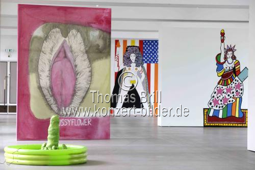 Englisch-amerikanisches Künstlerinnenduo Dorothy Iannone und Juliette Blightman gastieren mit ihrer Ausstellung 