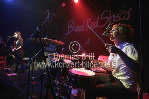 Britische Alternative Rockband Blood Red Shoes gastieren auf ihrer 