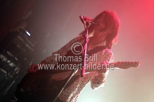 Britische Alternative Rockband Blood Red Shoes gastiert auf ihrer 