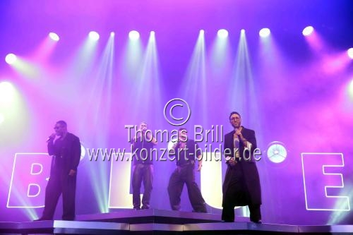 Britische Pop-Boyband Blue gastiert auf ihrer 