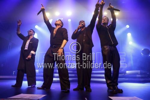 Britische Pop-Boyband Blue gastiert auf ihrer 