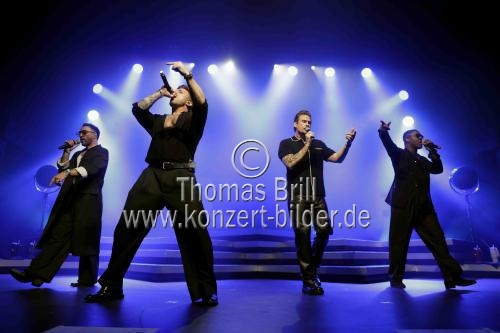 Britische Pop-Boyband Blue gastiert auf ihrer 