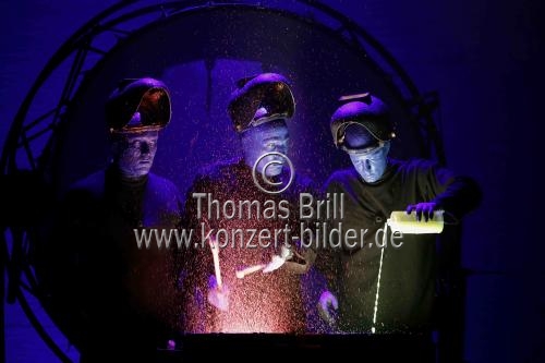 Blue Man Group - The Only Show As Colourful As Life! gastiert vom 11. bis 31. Dezember 2018 im Musical Dome Köln (© Thomas Brill)
