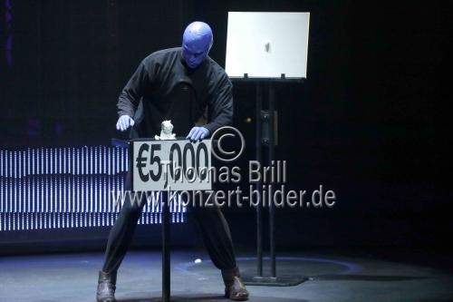 Blue Man Group - The Only Show As Colourful As Life! gastiert vom 11. bis 31. Dezember 2018 im Musical Dome Köln (&copy; Thomas Brill)