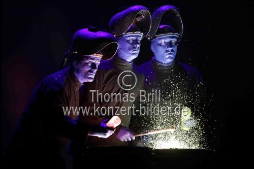 Blue Man Group - The Only Show As Colourful As Life! gastiert vom 29. November bis 17. Dezember 2017 im Musical Dome Köln (© Thomas Brill)