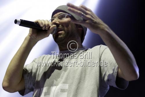 Deutsche Hip-Hop-Band Blumentopf gastiert auf ihrer 