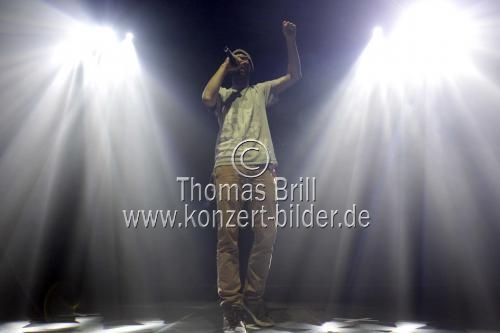 Deutsche Hip-Hop-Band Blumentopf gastiert auf ihrer 