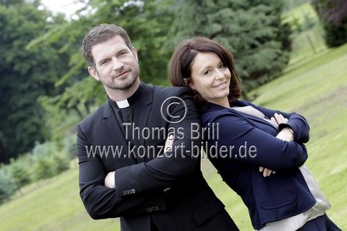 ZDF-Serie Herzensbrecher-Vater von vier Shnen in der Horbeller Str. 46, Kln (&copy; Thomas Brill)