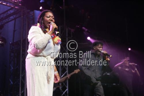 Boney M. Leadsängerin Liz Mitchell gastiert mit ihrer Show 