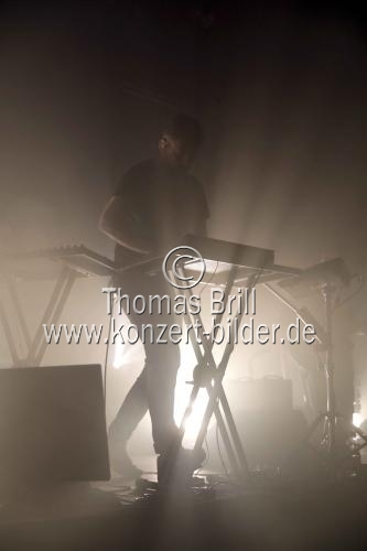 Englische Musiker Simon Green alias Bonobo gastiert auf seiner 