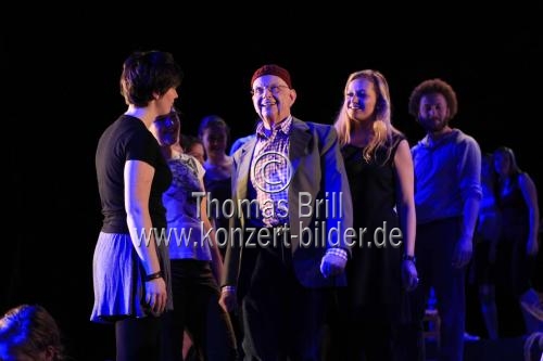 Proben zu der Jugendoper von Ludger Vollmer 