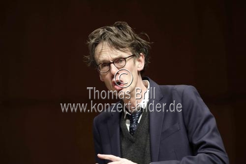 Britische Tenor Ian Bostridge gastiert in Begleitung des britischen Pianisten Julius Drake in der Kölner Philharmonie (&copy; Thomas Brill)