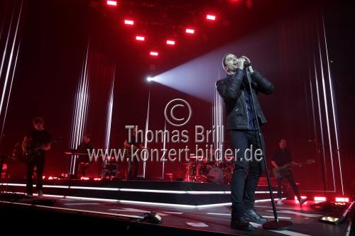 Deutsche Sänger Andreas Bourani gastiert auf seiner 