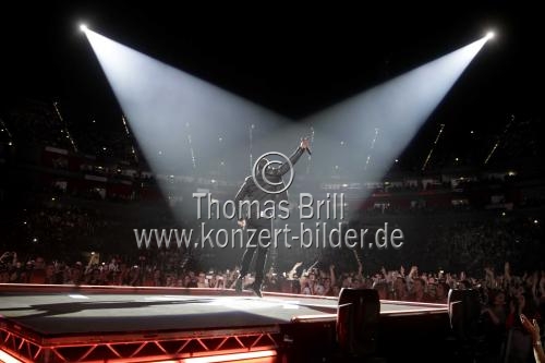 Deutsche Sänger Andreas Bourani gastiert auf seiner 