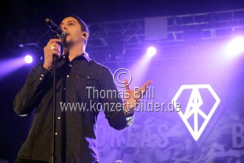 Deutsche Sänger Andreas Bourani eröffnet seine 