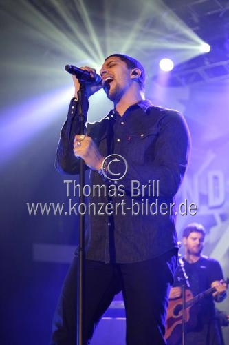 Deutsche Sänger Andreas Bourani eröffnet seine 