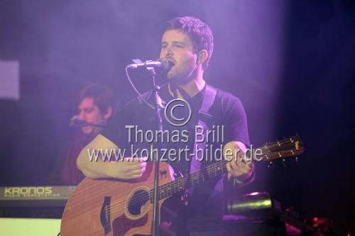 Deutsche Sänger Andreas Bourani eröffnet seine 