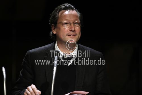 Mit Roger Willemsen und Gästen bis ans Ende der Welt  Die große lit.COLOGNE Gala bei der lit.COLOGNE 2010 - Das zehnte Mal in der Philharmonie Köln (© Thomas Brill)
