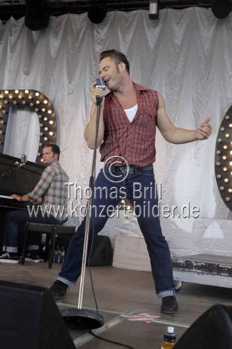 Deutsche Rockabilly-Band Dick Brave and The Backbeats gastiert auf ihrer 