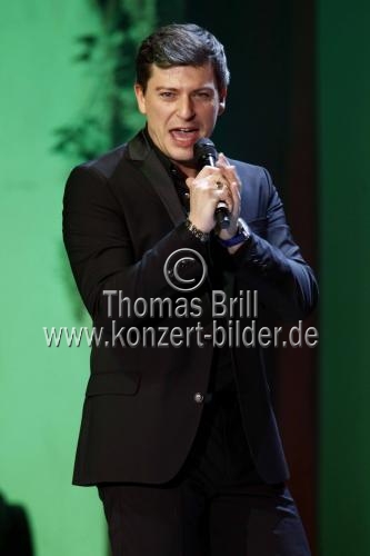 Italienische Bariton Patrizio Buanne gastiert bei der Show 