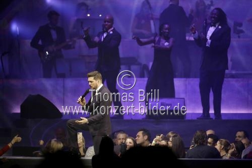 Kanadischer Jazz-Sänger Michael Bublé gastiert auf seiner 