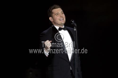 Kanadischer Jazz-Sänger Michael Bublé gastiert auf seiner 