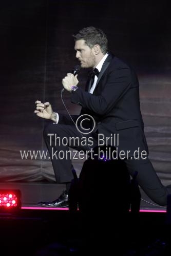 Kanadischer Jazz-Sänger Michael Bublé gastiert auf seiner 