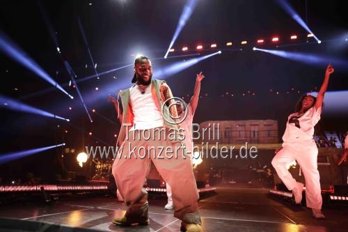 Nigerianischer Afrobeat-Musiker Burna Boy gastiert auf seiner 