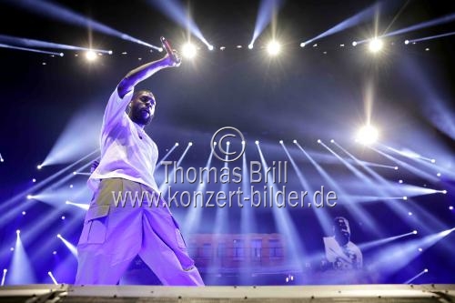 Nigerianischer Afrobeat-Musiker Burna Boy gastiert auf seiner 