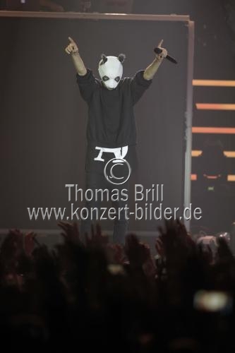 Deutscher Rapper Cro gastiert auf seiner 