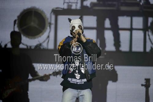 Deutscher Rapper Cro gastiert auf seiner 