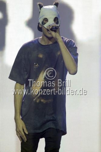 Deutscher Rapper Cro gastiert auf seiner 