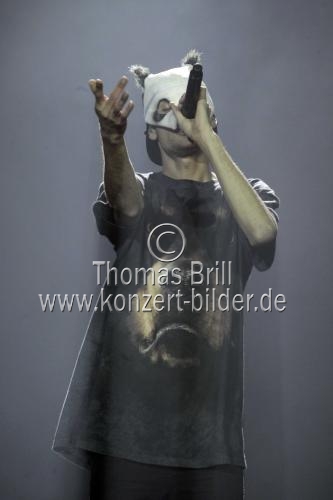 Deutscher Rapper Cro gastiert auf seiner 