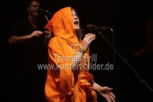 Französische Sängerin Camille Dalmais gastierte auf ihrer 