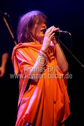 Französische Sängerin Camille Dalmais gastierte auf ihrer 