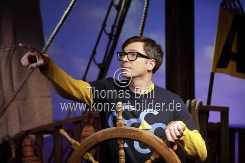 18 Jahre „Wissen macht Ah!“ mit den Moderatoren Clarissa Corrêa da Silva und Ralph Caspers im WDR-Studio 7 Köln (© Thomas Brill)