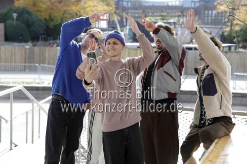 Kölner Popband Cat Ballou eröffnen am 9. Mai 2026 mit Gästen und Feuerwerk die Sommersaison des Kölner Tanzbrunnen (&copy; Thomas Brill)