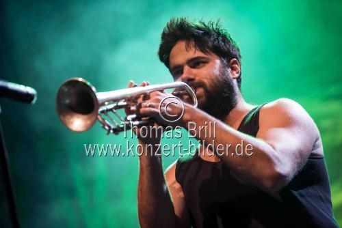 Australische Musikgruppe The Cat Empire gastiert auf ihrer 