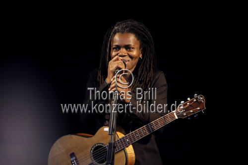 Amerikanische Sängerin und Songschreiberin Tracy Chapman gastiert auf ihrer 