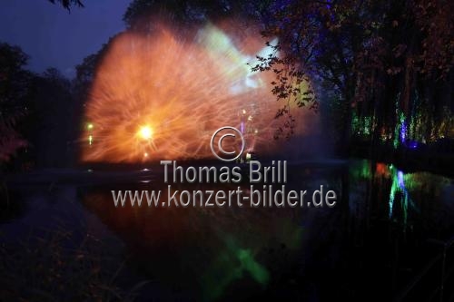 Weihnachtslichtershow Christmas Garden Köln gastiert vom 17. November 2022 bis zum 15. Januar 2023 im Kölner Zoo (&copy; Thomas Brill)